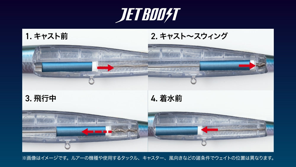 オシア ボムディップ 170F フラッシュブースト