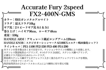 Accurate Fury 2speed  FX2