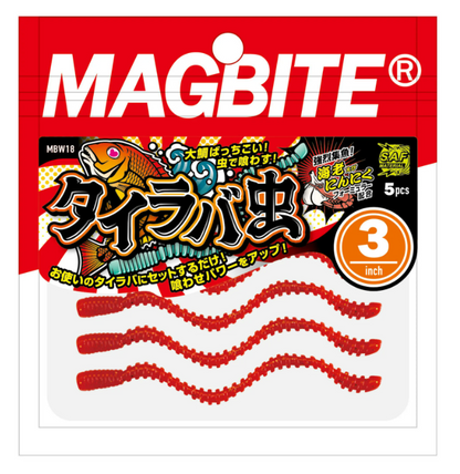 タイラバ虫カーリー 3inch
