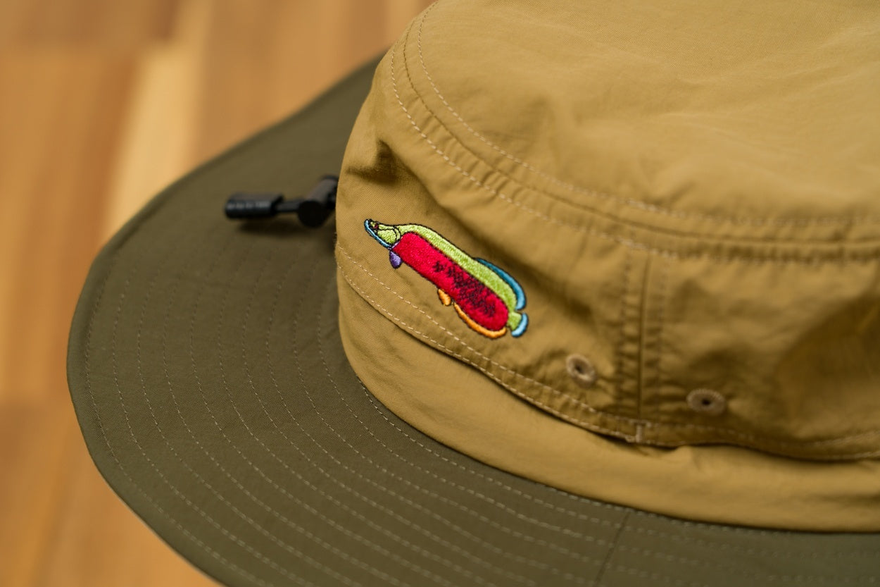 Pinta‐Horizon Air Hat (ピンタホライズンエアーハット) 鶯色（うぐいすいろ）