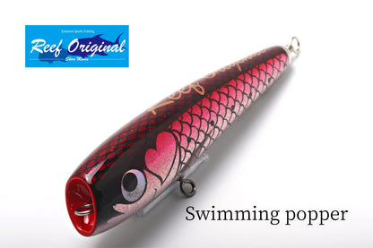 Swimming popper