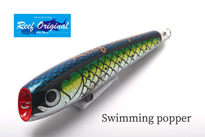 Swimming popper