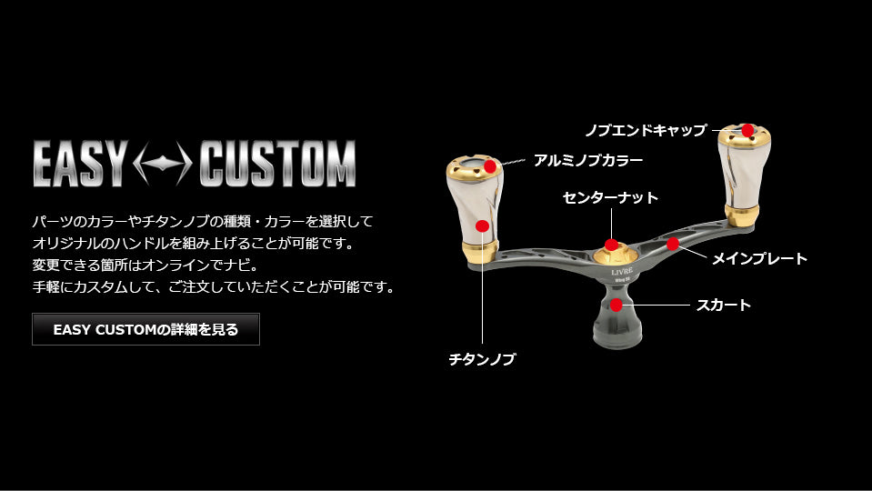 ウィングDハンドルピッチ98mm フォルテノブ | 宮崎市の釣具店
