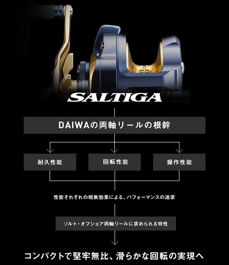 21 SALTIGA IC 300HL-SJ　左巻き